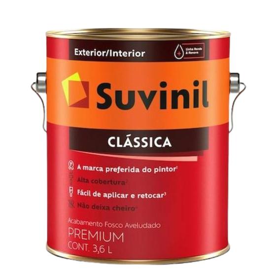 Imagem de Tinta Maxx Fosco Aveludado Premium 3,6 Litros Suvinil - Cores