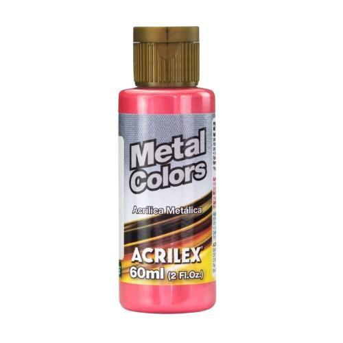 Imagem de Tinta Metal Colors 60ml Vermelho Ref 555 Acrilex