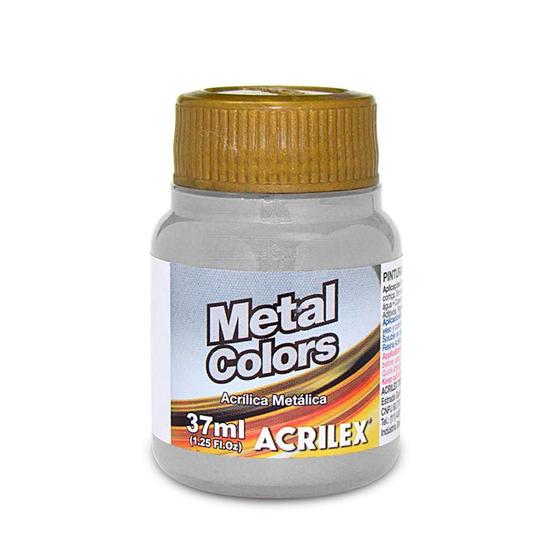 Imagem de Tinta Metal Colors Acrílica 37ML Aluminio 599 Acrilex