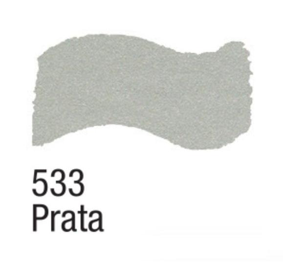 Imagem de Tinta Metal Colors Acrílica Metálica 37ml - Acrilex 533 - Prata