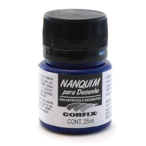 Imagem de Tinta Nanquim Corfix 325 Azul Ultramar 25ml