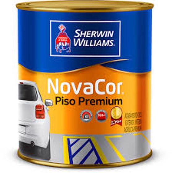 Imagem de Tinta novacor piso premium fosco marrom 900ml