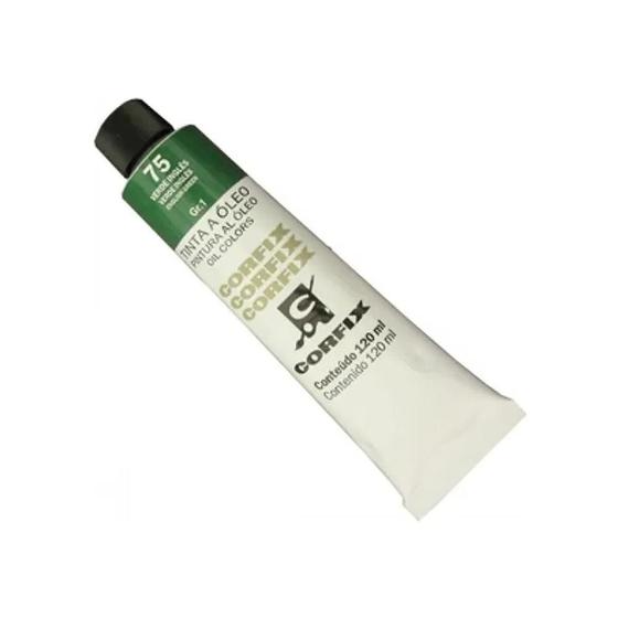 Imagem de Tinta Óleo 120ml G1 075 Verde Ingles Corfix