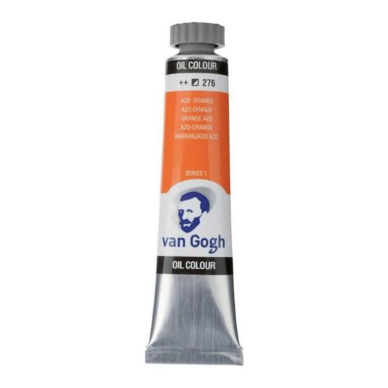 Imagem de Tinta Óleo 20 Ml Talens Van Gogh Serie 1 Azo Orange 276