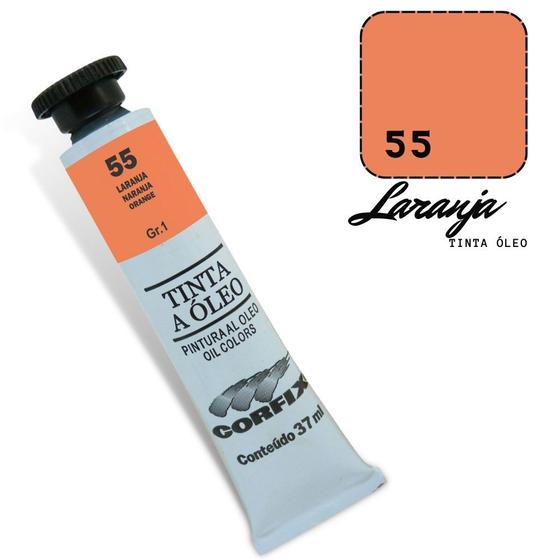 Imagem de Tinta Óleo 37ml G1 055 Laranja Corfix