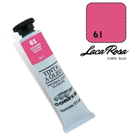 Imagem de Tinta Óleo 37ml G1 061 Laca Rosa Corfix