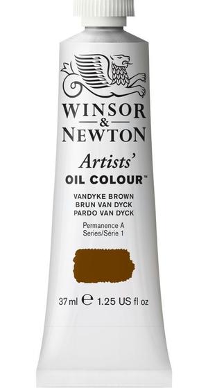 Imagem de Tinta Óleo Artist Winsor & Newton 37ml S1 676 Vandyke Brown