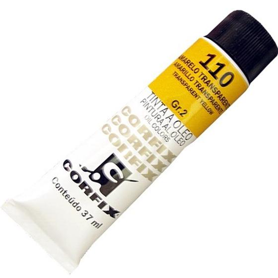 Imagem de Tinta Óleo Corfix Amarelo Transparente 37ml