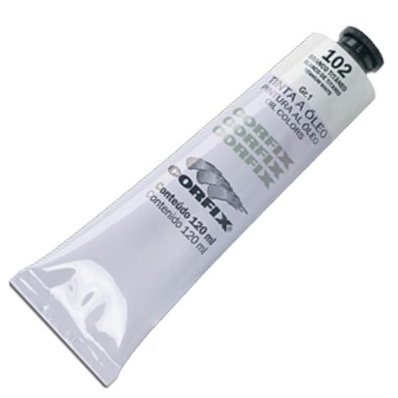 Imagem de Tinta Óleo Corfix Branco Titânio 120ML