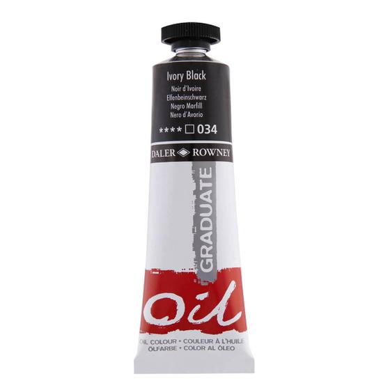 Imagem de Tinta Oleo Graduate 034 Ivory Black 38Ml