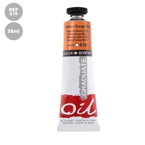 Imagem de Tinta Óleo Graduate 38ml Cadmium Orange Hue 619 Daler Rowney