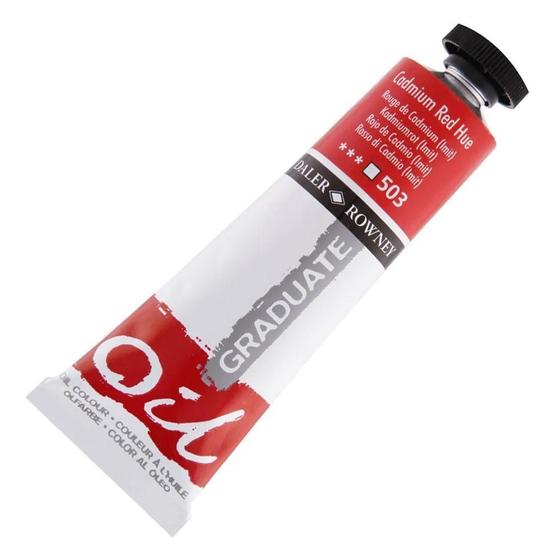 Imagem de Tinta Óleo Graduate 38Ml Cadmium Red Hue 503 Daler Rowney