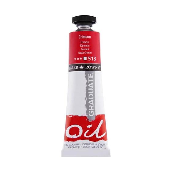 Imagem de Tinta Óleo Graduate 38ml Crimson 513 Daler Rowney