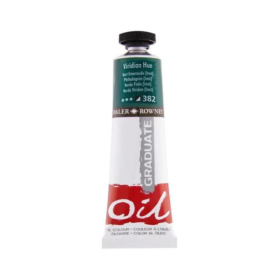 Imagem de Tinta Óleo Graduate 38ml Verde Esmeralda 382 Daler Rowney