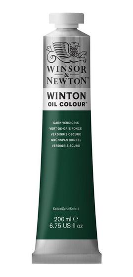 Imagem de Tinta Óleo Para Tela 405 Dark Verdigris Winton 200ml Winsor