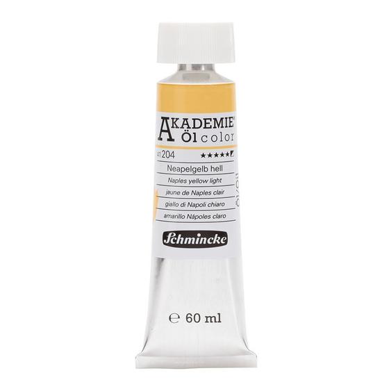 Imagem de Tinta Óleo Schmincke Akademie 60ml 204 Naples Yellow Light