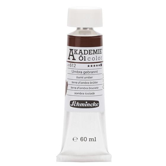 Imagem de Tinta Óleo Schmincke Akademie 60ml 612 Burnt Umber