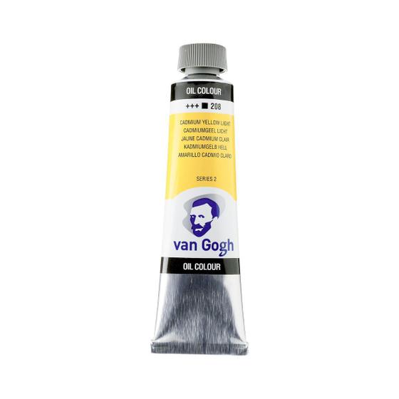 Imagem de Tinta Óleo Van Gogh Talens 20ml Cor Cadmium Yellow Light 208