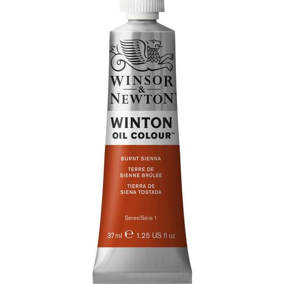 Imagem de Tinta óleo Winsor &amp Newton Winton 37ml 074 Burnt Sienna 1414074 1 ed