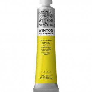 Imagem de Tinta Óleo Winsor & Newton Winton 200ml 346 Lemon Yellow Hue