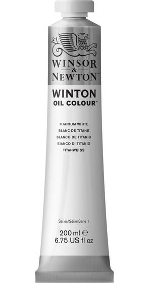 Imagem de Tinta Óleo Winton 200ml Winsor & Newton 644 Titanium White