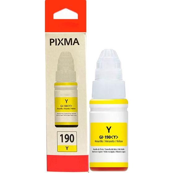 Imagem de Tinta Original Gl-190 Gl190 G4100 G3111 G4110 Amarelo