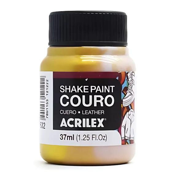 Imagem de Tinta p/ couro shake paint 37ml acrilex escolha a cor