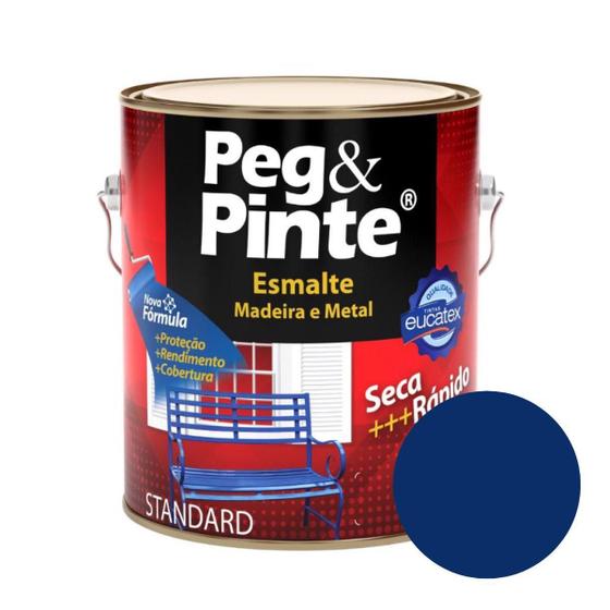 Imagem de Tinta P/ Madeira e Metal Eucatex Peg & Pinte 3,6 L Brilhante - Diversas cores