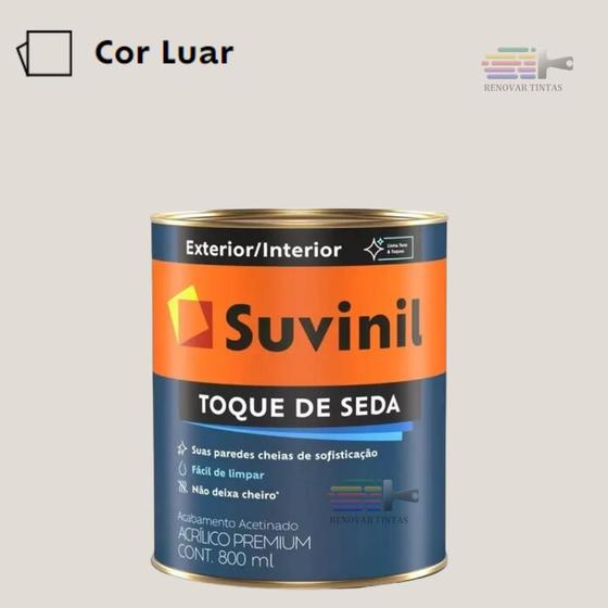 Imagem de Tinta P/ Parede Toque De Seda 800ml Suvinil - Escolha sua Cor