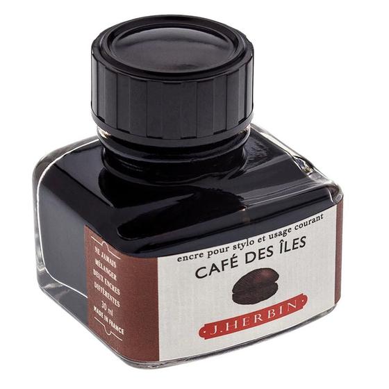 Imagem de Tinta Para Caneta Tinteiro Herbin 30ml Cafe Des Îles