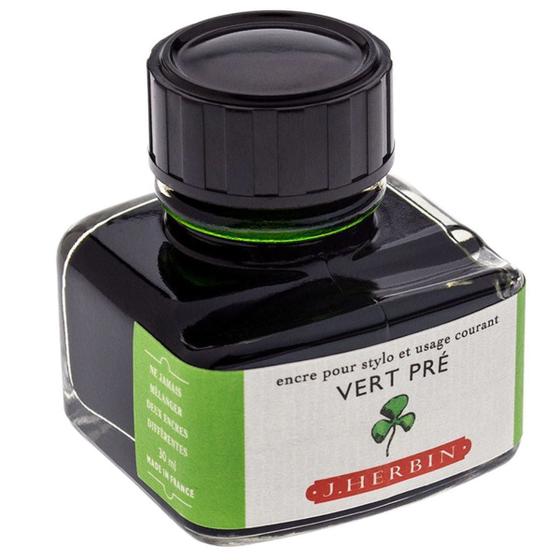 Imagem de Tinta Para Caneta Tinteiro Herbin La Perle 30ml Vert Pré