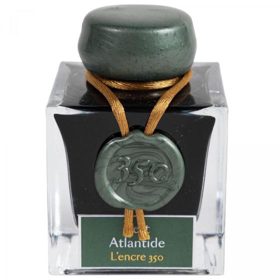 Imagem de Tinta Para Caneta Tinteiro J. Herbin Vert Atlantide 50Ml