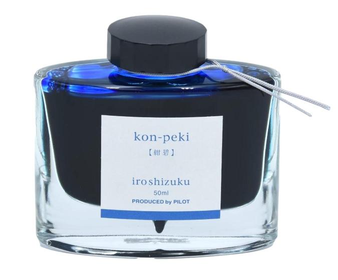 Imagem de Tinta Para Caneta Tinteiro Pilot Iroshizuku Kon Peki 50Ml