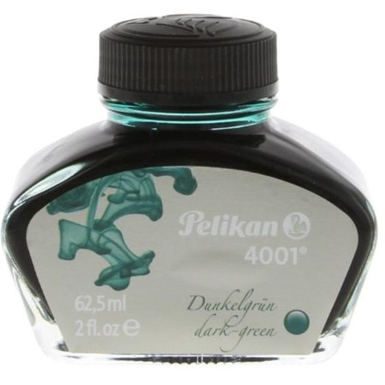 Imagem de Tinta Para Caneta Tinteiro Verde Escuro Pelikan 4001 62,5ml