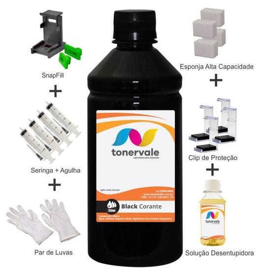 Imagem de Tinta Para Canon MG2920 PG-245 Black 250ml Linha Platinum