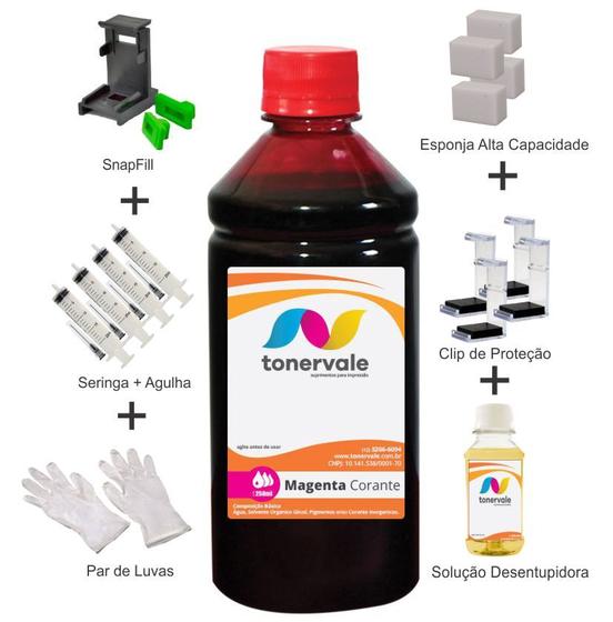 Imagem de Tinta Para Canon MP160 CL-41 Magenta 250ml Linha Platinum