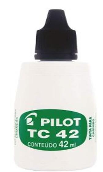 Imagem de Tinta para carimbo 42ml preta pilot