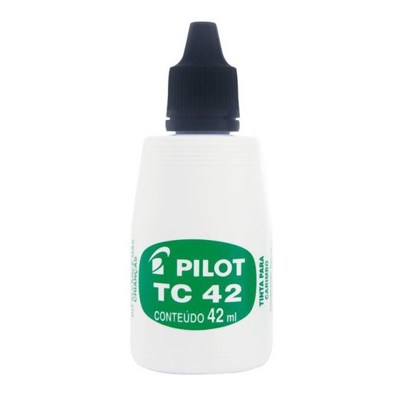 Imagem de Tinta para Carimbo com 42ml Pilot TC42 Preta