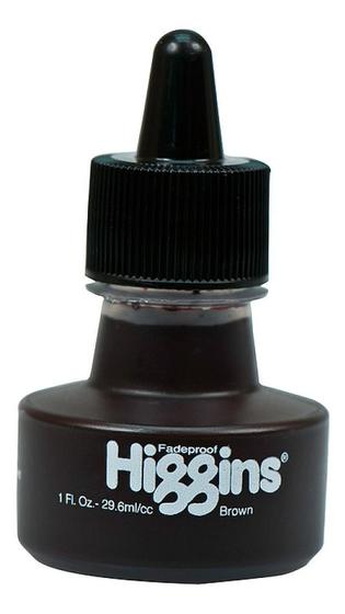 Imagem de Tinta Para Desenho Higgins Waterproof 29,6ml Brown