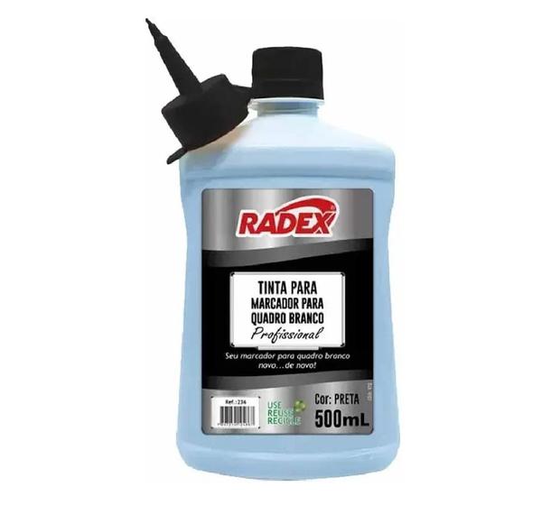 Imagem de Tinta Para Marcador De Quadro Branco Profissional 500ml - Radex