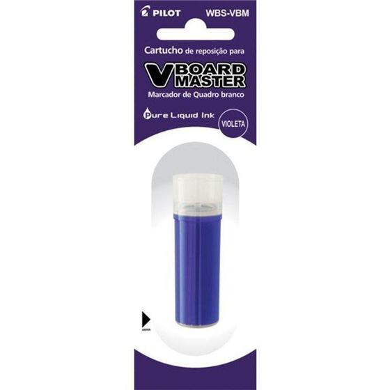 Imagem de Tinta para marcador wbms-vbm 5,5ml violeta / 12un / pilot