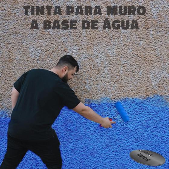 Imagem de Tinta para Muro Ecológica - CONDUZ TINTAS - AZUL SEGURANÇA - Galão 3,6L.