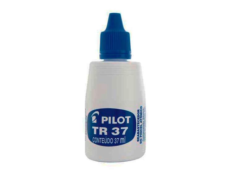 Imagem de Tinta Para Reabastecer Pincel Atômico 37 Ml Azul 12Un Pilot