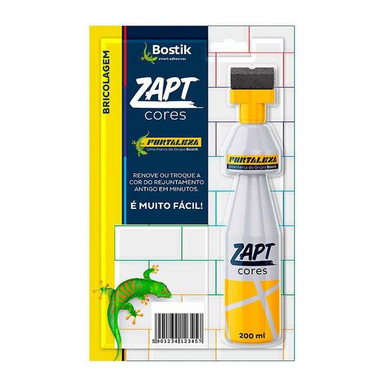 Imagem de Tinta para Rejunte Zapt Cores 200ml Gelo