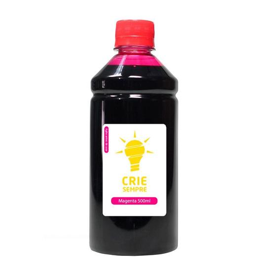 Imagem de Tinta para Sublimação Premium Crie Sempre Magenta 500ml