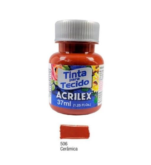 Imagem de Tinta Para Tecido 37ml Fosca - 506 Cerâmica Acrilex