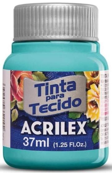 Imagem de Tinta Para Tecido 37ml Fosca - 577 Turquesa Acrilex