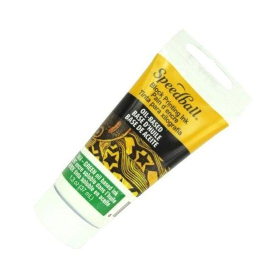 Imagem de Tinta para Xilogravura base Óleo Speedball  37ml - 3454 Verde