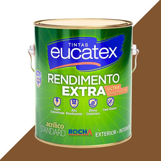 Imagem de Tinta Parede Concentrada Rendimento Extra Anti Mofo 3,6L Eucatex