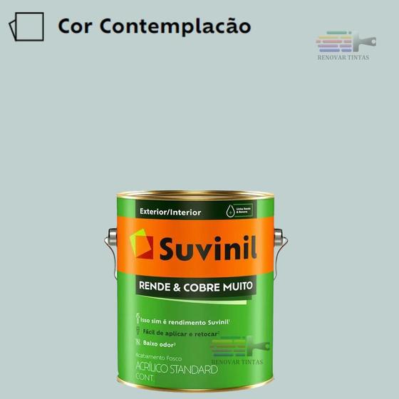 Imagem de Tinta Parede Fosca Rende Muito Suvinil Concentrada 3,2l